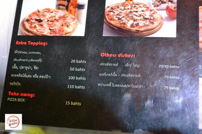 ร้านพิซซ่า 99 (Pizza 99) ร้านพิซซ่าราคาประหยัด แต่อร่อยเต็ม เจ็ดยอด เชียงใหม่