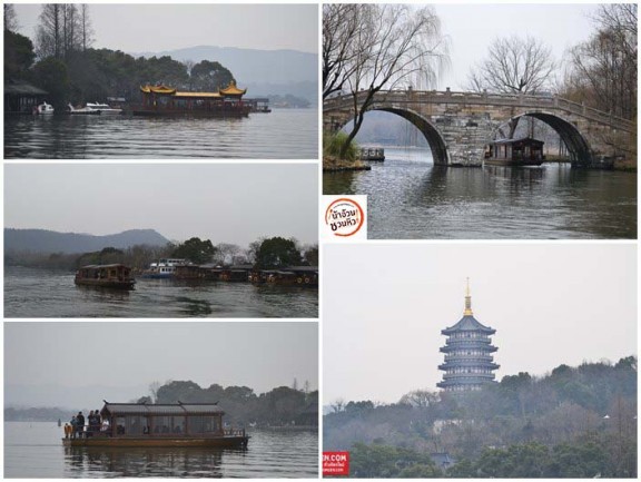 ล่องเรือชมทะเลสาบซีหู