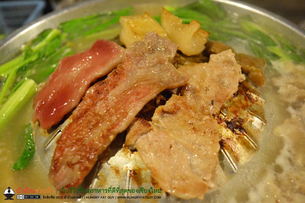 P.J. หมูกระทะ หนึ่งในร้านหมูกระทะอร่อยริมแม่น้ำปิง