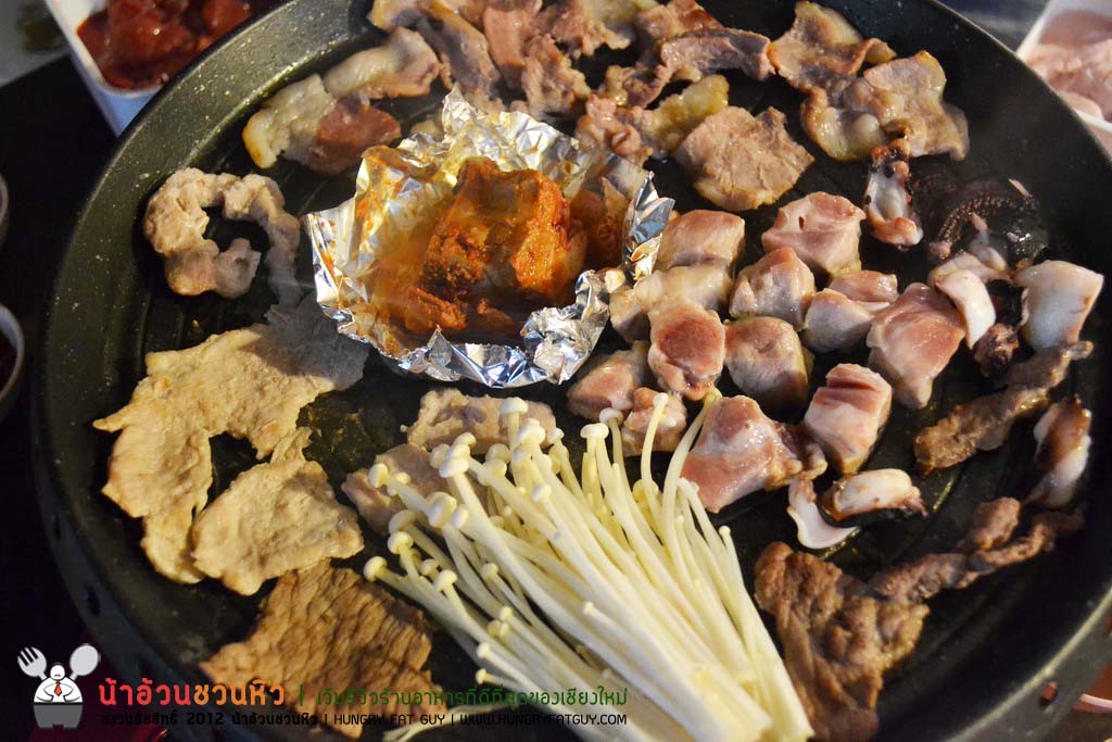 กินเนื้อย่างเกาหลี๊ เกาหลี ที่เมียงดง Korean BBQ