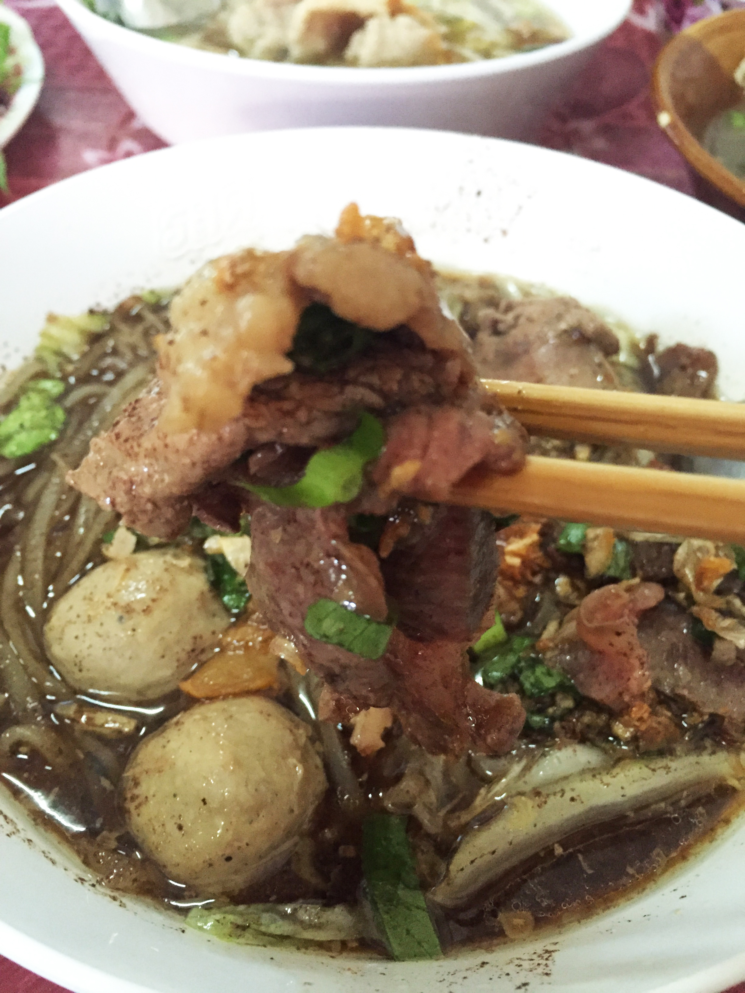 ก๋วยเตี๋ยวเนื้อน้ำตก ก๋วยเตี๋ยว มยุรีรสเด็ด