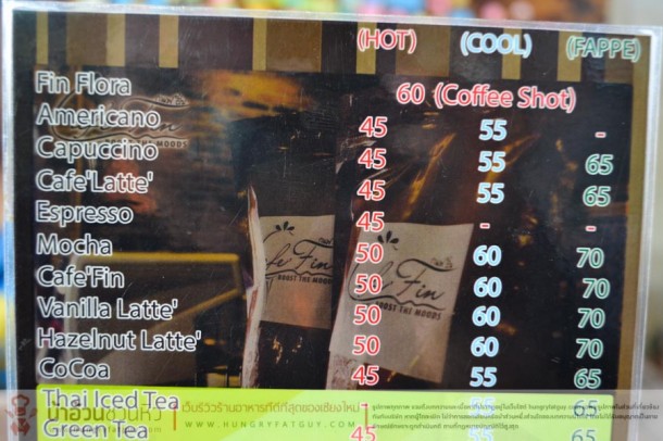 ร้านกาแฟฝิ่น (Fin Coffee) ถ.ซุปเปอร์ไฮเวย์ เจ็ดยอด