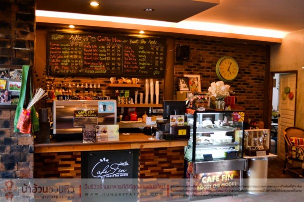 ร้านกาแฟฝิ่น (Fin Coffee) ถ.ซุปเปอร์ไฮเวย์ เจ็ดยอด