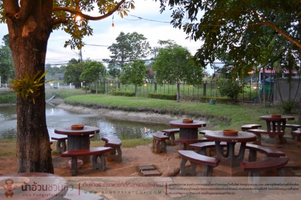 กะทะจุ่ม มุมสบาย ร้านหมูกระทะบรรยากาศรีสอร์ท บ้านถวาย หางดง