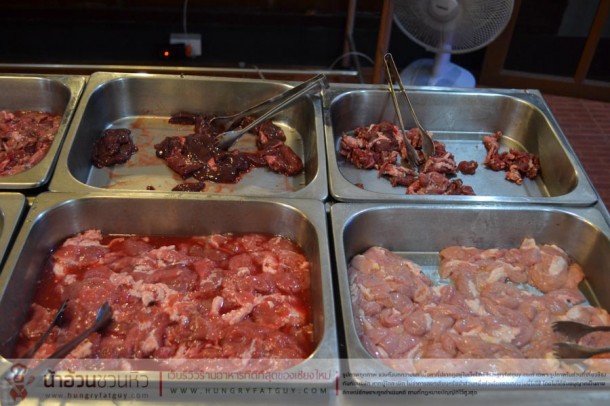 กะทะจุ่ม มุมสบาย ร้านหมูกระทะบรรยากาศรีสอร์ท บ้านถวาย หางดง