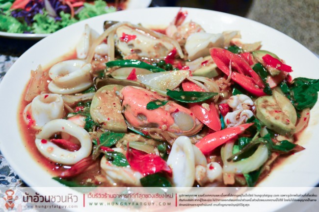 ร้านครัวกุ้งเผาเชียงใหม่ ร้านอาหารทะเลถูก อร่อย นอกเมือง