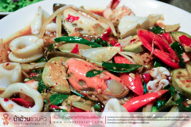 ร้านครัวกุ้งเผาเชียงใหม่ ร้านอาหารทะเลถูก อร่อย นอกเมือง