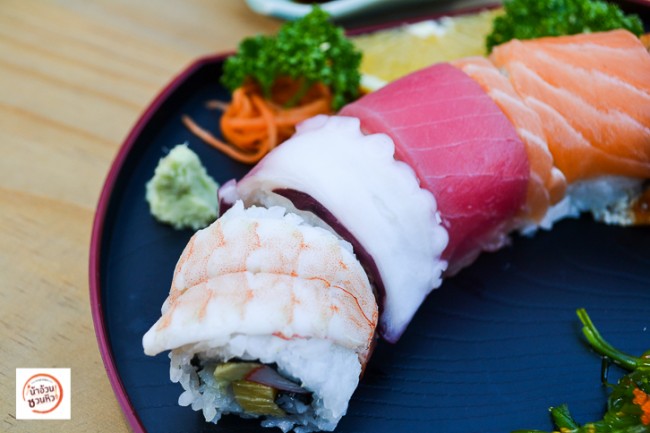 ดิบดี Sushi Cafe ร้านอาหารญี่ปุ่น เจเจมาร์เก็ต เชียงใหม่