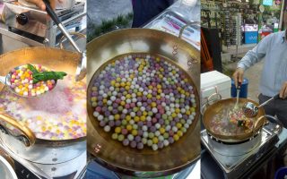 Permanent Link to ขนมบัวลอยหลากสี น้ำกะทิหอมอร่อยขวัญใจ่ชาวบ่อสร้าง บัวลอยบ้านผู้การ