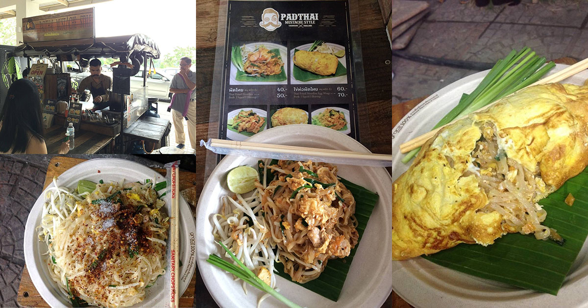 ร้านผัดไทยมีสไตล์ เน้นสไตล์ที่เป็นเอกลักษณ์เฉพาะตัว ผัดไทยสไตล์หนวด