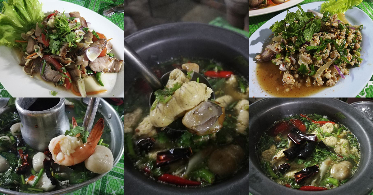 แซ่บเว่อร์ จัดจ้านจัดเต็มทุกเมนู กับร้านข้างทางเห็นแบบนี้อย่าสบประมาท ที่ร้าน ต้มไข่ปลา