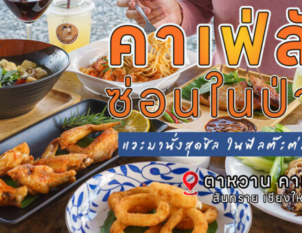 แวะไปนั่งชิลกับคาเฟ่ลับ ห้อมล้อมด้วยธรรมชาติ สวนเกษตร วิวแม่น้ำเหมาะแก่การมาทอดอารมณ์ชมพระอาทิตย์ยามตกดินที่ ตาหวาน คาเฟ่